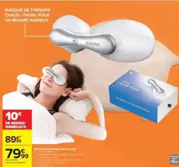 Carrefour Masque de massage pour les yeux offre