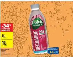 Carrefour Eau aromatisée Vitamin+ VOLVIC offre