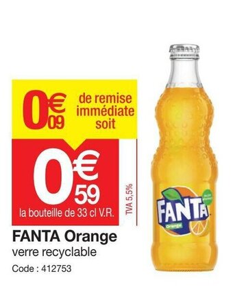 Promocash Fanta Orange offre