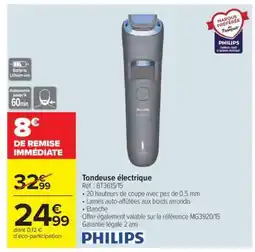 Carrefour Tondeuse électrique offre