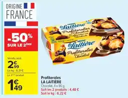 Carrefour Market Profiteroles LA LAITIÈRE offre