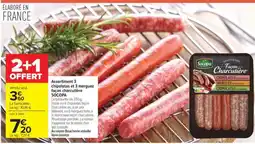 Carrefour Market Assortiment 3 chipolatas et 3 merguez façon charcutière SOCOPA offre