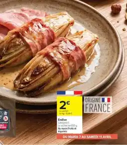 Carrefour Market ENDIVE offre