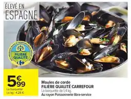 Carrefour Market Moules De Corde offre