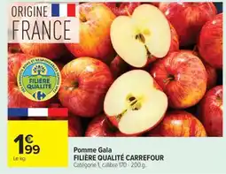 Carrefour POMME GALA offre
