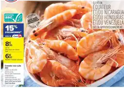 Carrefour Crevette rose cuite ASC offre