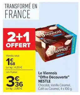 Carrefour Le Viennois Offre Découverte NESTLÉ offre