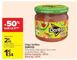 Carrefour Chips Tortillas DORITOS offre