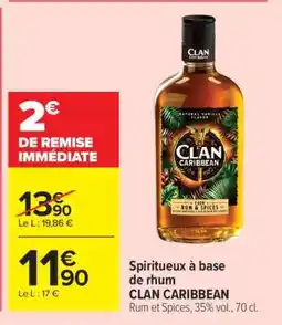 Carrefour CLAN CARIBBEAN offre