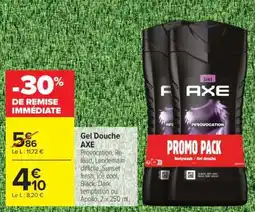 Carrefour Gel Douche Axe offre