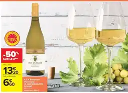 Carrefour A.O.P. Bourgogne chardonnay LA CAVE D'AUGUSTIN FLORENT offre
