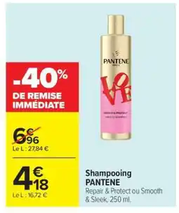 Carrefour Shampooing PANTENE offre