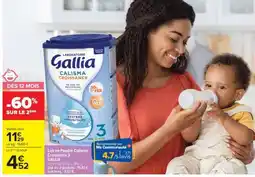 Carrefour GALLIA Calisma Croissance 3 offre