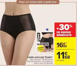 Carrefour Culotte ventre plat Ecodim offre