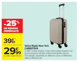 Carrefour Valise rigide New York CARREFOUR offre