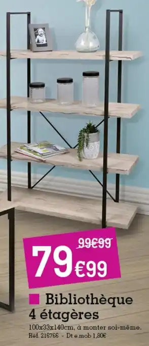 BibliothĂšque 4 ĂtagĂšres