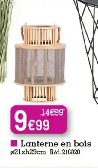 Lanterne En bois