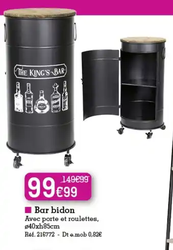 Kandy Bar Bidon offre