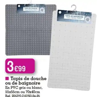 Kandy Tapis de Douche offre