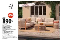 E.Leclerc Brico SALON BAS D'ANGLE offre