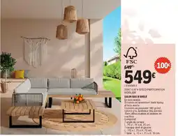 E.Leclerc Brico SALON BAS D'ANGLE offre