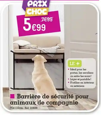 Kandy Barrière de Sécurité Pour Animaux de Compagnie offre
