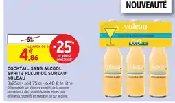 Intermarché Yoleau cocktail sans alcool spritz fleur de sureau offre