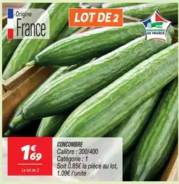 Netto Concombre offre