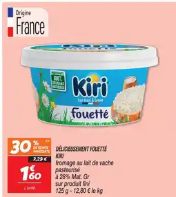 Netto Kiri délicieusement fouetté offre