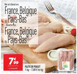 Netto Filets de poulet offre