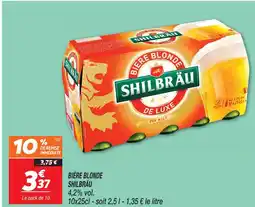 Netto Shilbräu bière blonde offre
