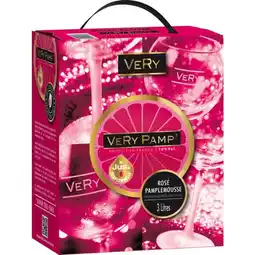 Carrefour Market Boisson aromatisee a base de vin very pamp - rosé pamplemousse offre
