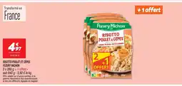 Netto Fleury michon risotto poulet et cèpes offre