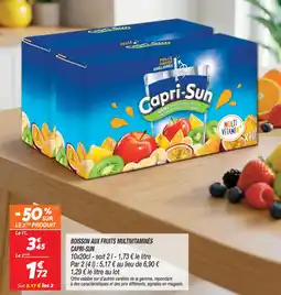 Netto Capri-sun boisson aux fruits multivitaminés offre