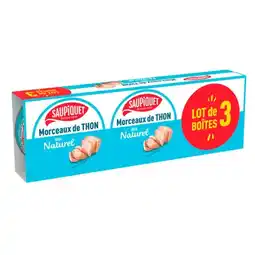 Carrefour Market Saupiquet thon en morceaux lot de 3 offre