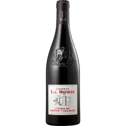 Carrefour Market Côtes du rhône villages château la borie offre