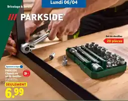 Lidl Parkside - chausse au set de douilles offre