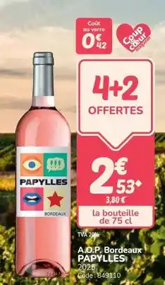 Promocash A.o.p. bordeaux offre