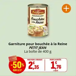 Coccinelle Supermarché Garniture pour bouchée à la reine petit jean offre