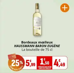 Coccinelle Supermarché Bordeaux moelleux haussmann baron eugène offre