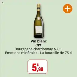 Coccinelle Supermarché Vin blanc uvc offre