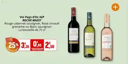 Coccinelle Supermarché Vin pays d'oc igp roche mazet offre