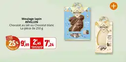 Coccinelle Supermarché Moulage lapin révillon offre