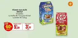 Coccinelle Supermarché Chasse aux œufs nestlé offre