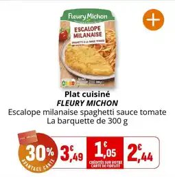 Coccinelle Supermarché Plat cuisiné fleury michon offre