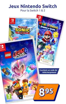 Action Jeux Nintendo Switch offre