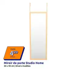 Action Miroir de porte Studio Home offre