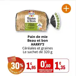 Coccinelle Supermarché Pain de mie beau et bon harry's offre
