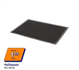 Action Paillasson offre
