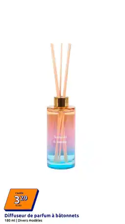 Action Diffuseur de parfum à bâtonnets offre